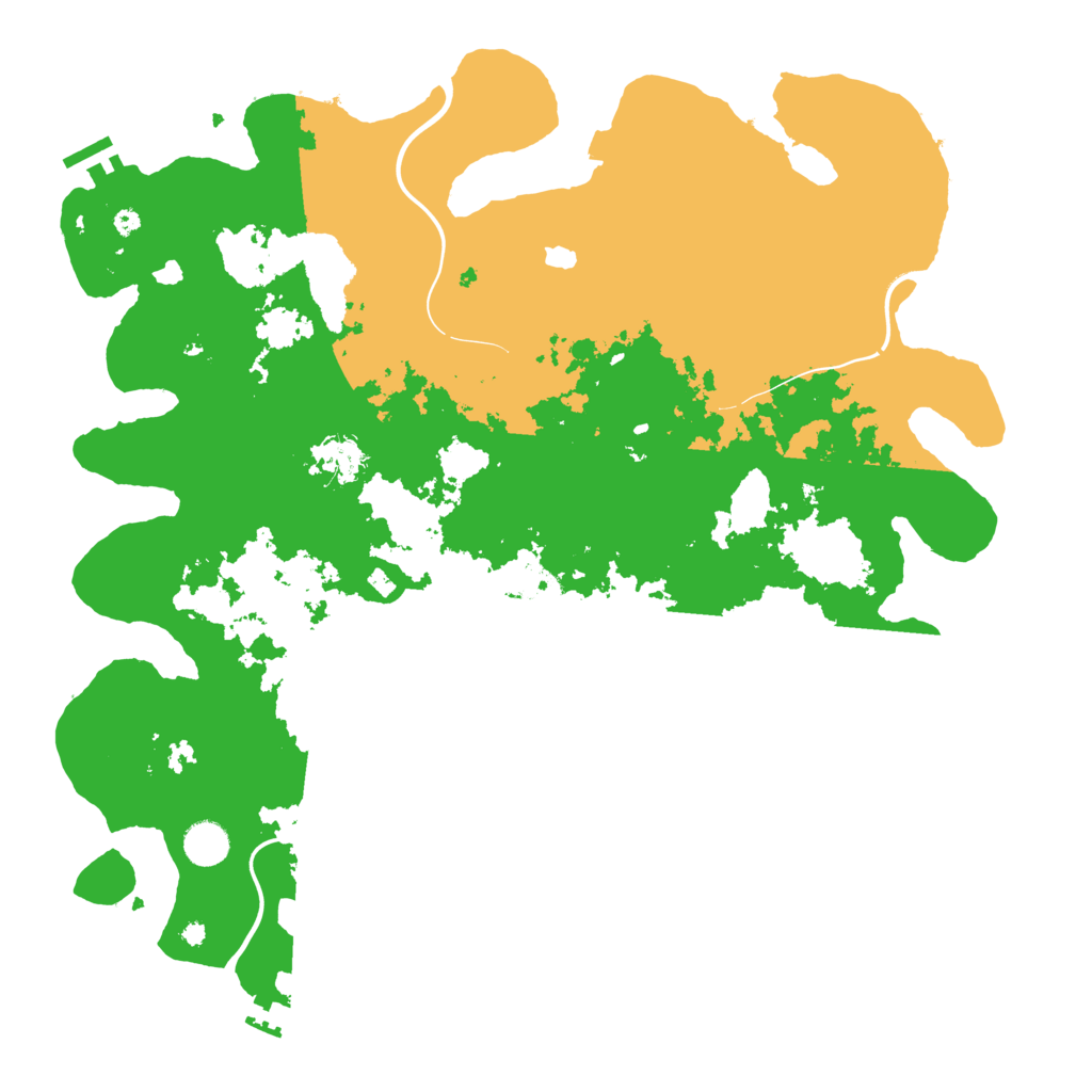 Biome Rust Map: Procedural Map, Size: 4253, Seed: 953608949