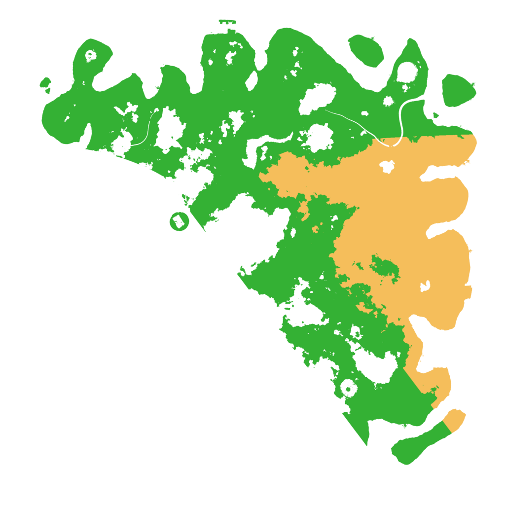 Biome Rust Map: Procedural Map, Size: 4500, Seed: 194