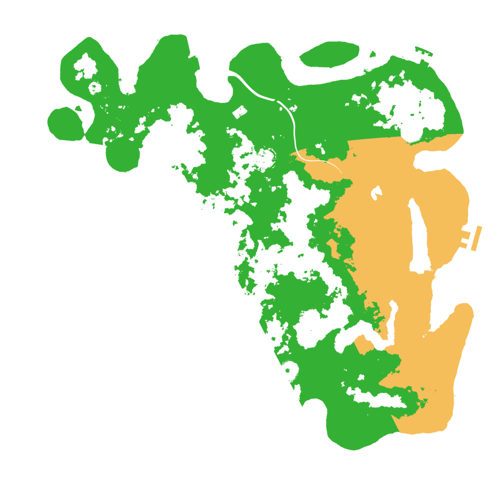 Biome Rust Map: Procedural Map, Size: 4000, Seed: 817294736