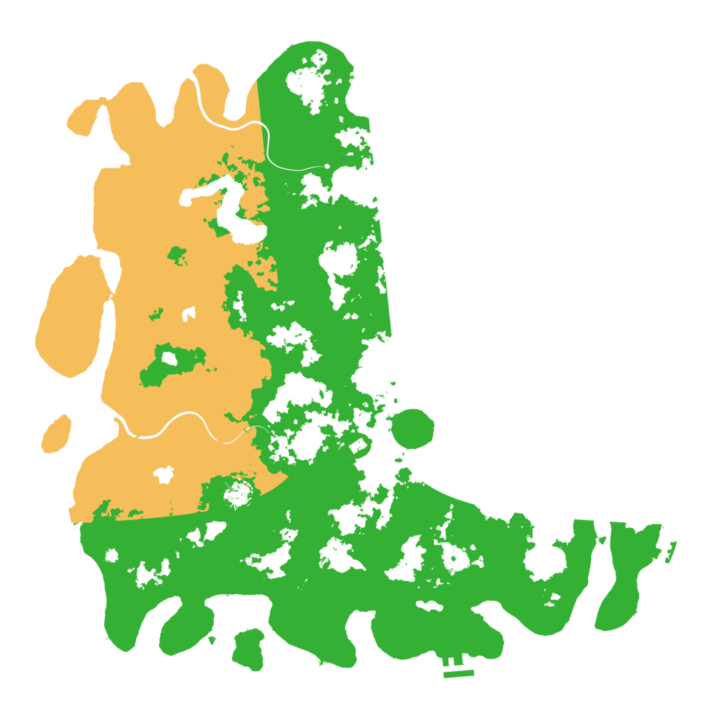Biome Rust Map: Procedural Map, Size: 4750, Seed: 24827