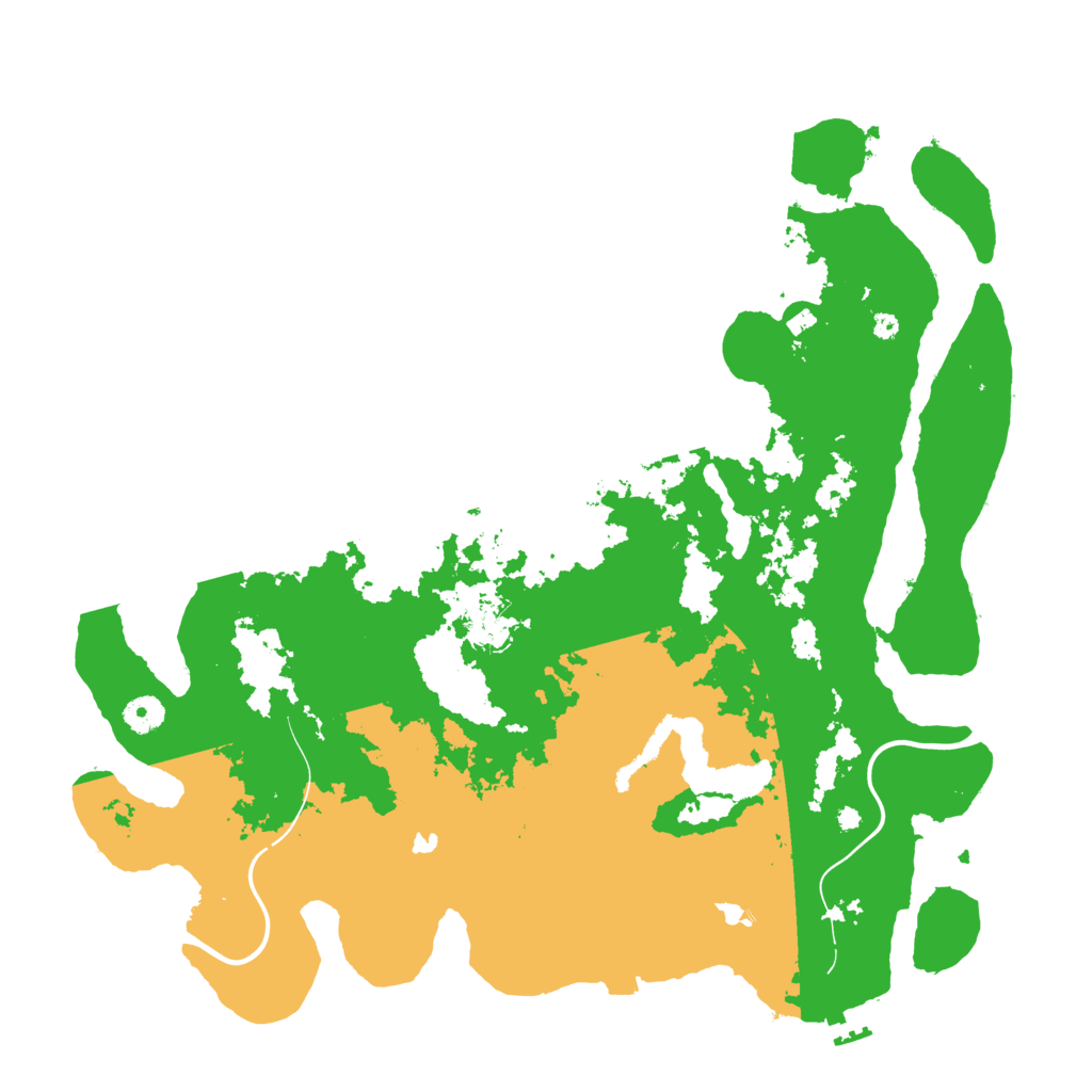 Biome Rust Map: Procedural Map, Size: 4250, Seed: 835317579