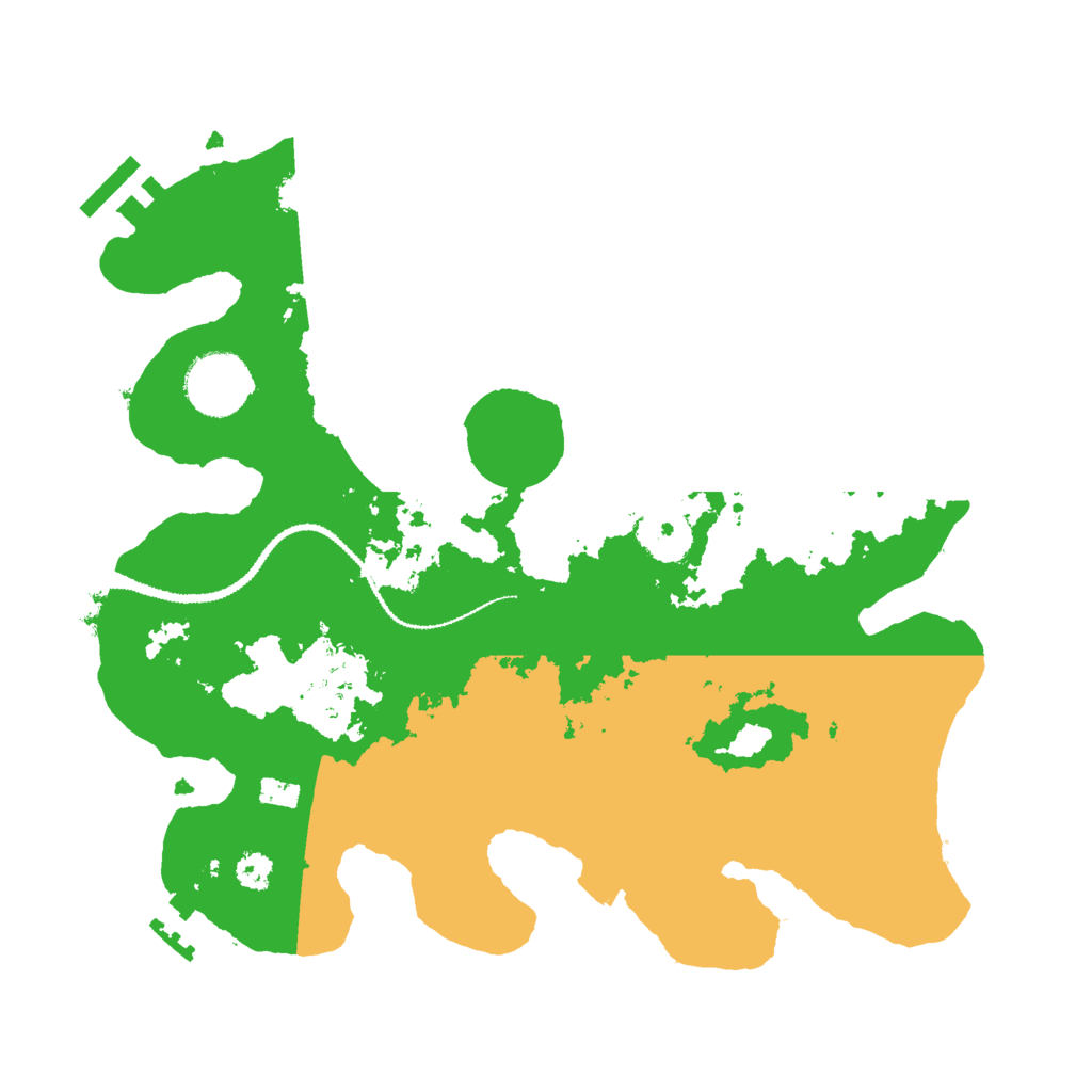 Biome Rust Map: Procedural Map, Size: 3000, Seed: 553525561