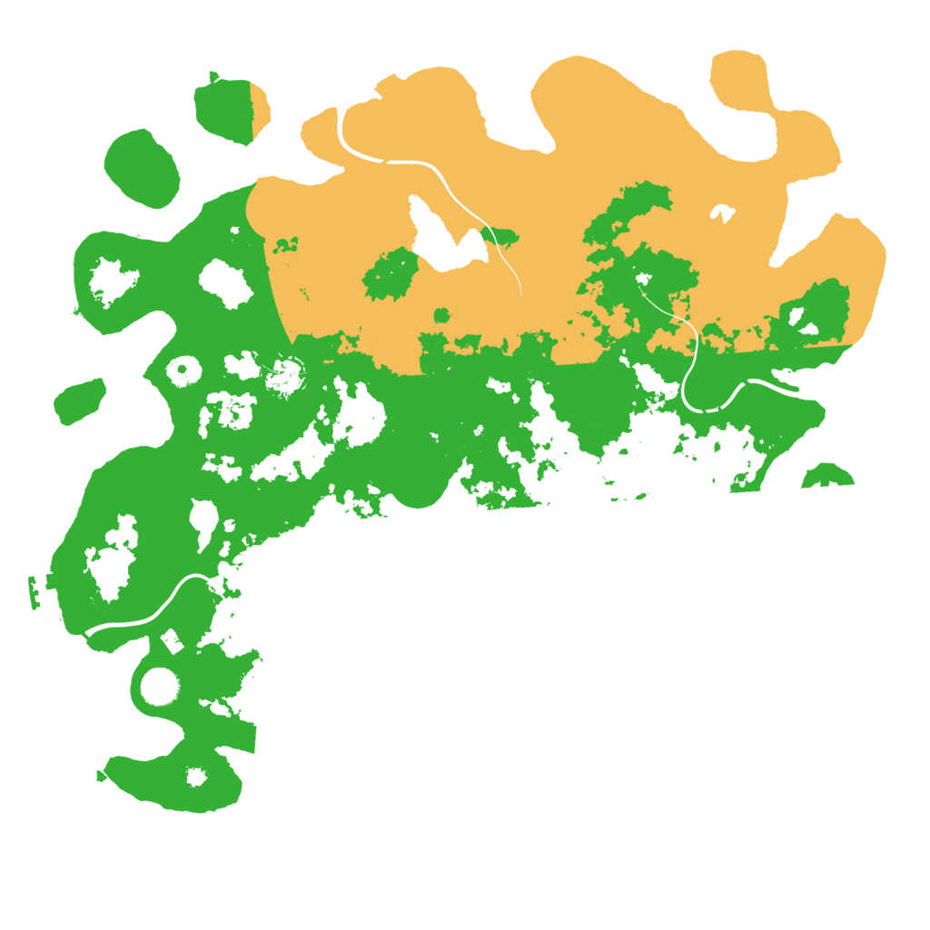 Biome Rust Map: Procedural Map, Size: 4250, Seed: 1558941704