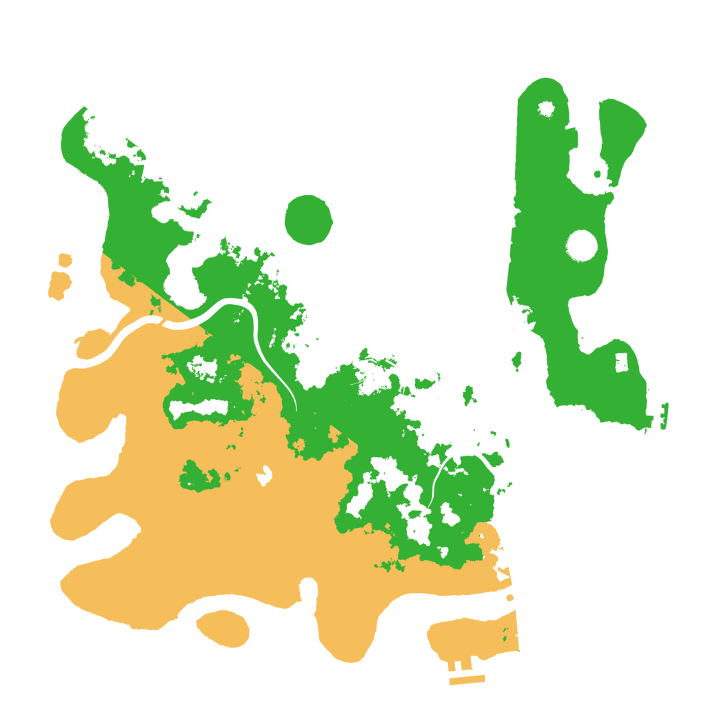 Biome Rust Map: Procedural Map, Size: 4000, Seed: 772381221