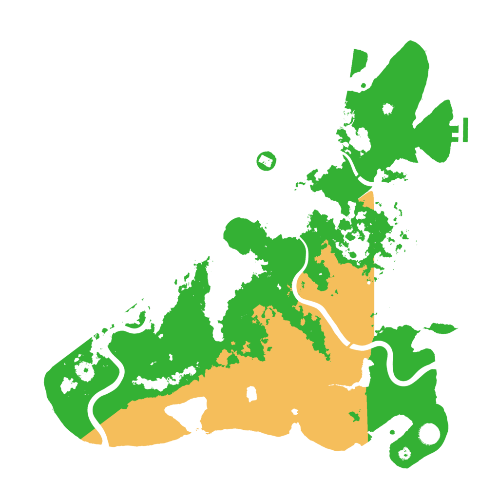 Biome Rust Map: Procedural Map, Size: 4131, Seed: 5103279