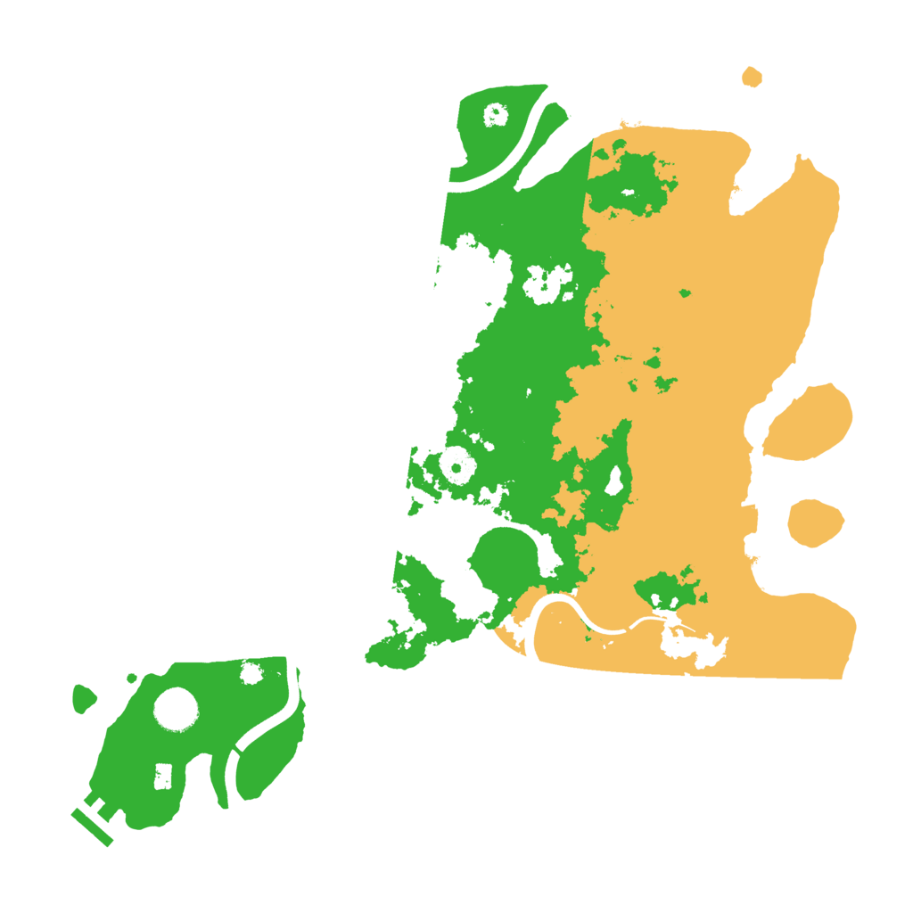 Biome Rust Map: Procedural Map, Size: 3750, Seed: 1215554125