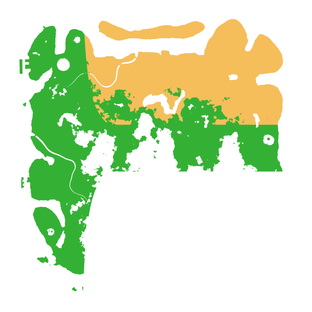 Biome Rust Map: Procedural Map, Size: 4353, Seed: 2575972