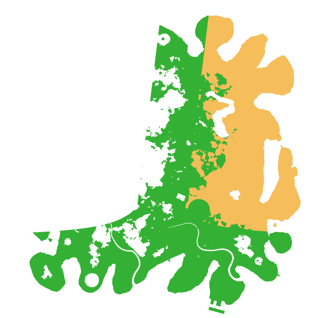 Biome Rust Map: Procedural Map, Size: 4000, Seed: 187413374