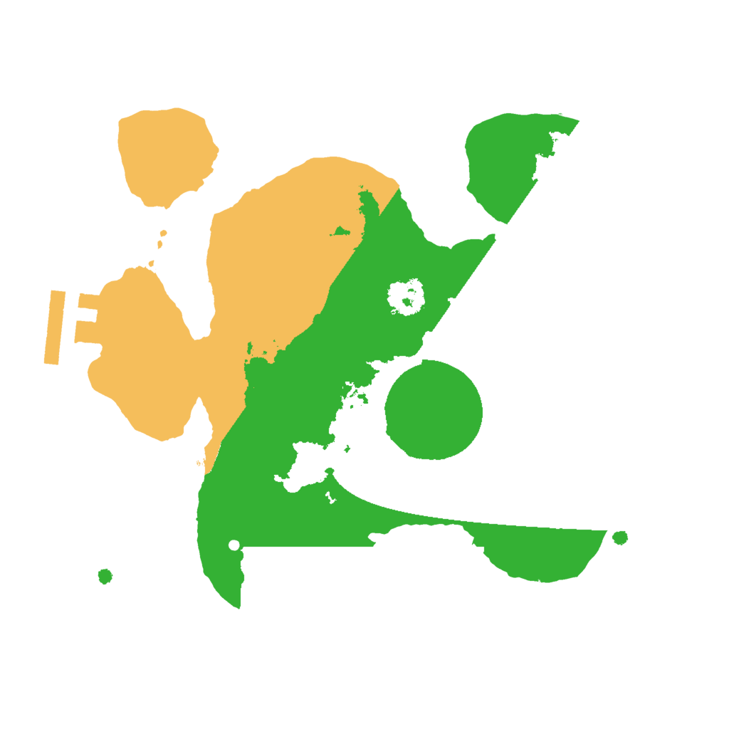 Biome Rust Map: Procedural Map, Size: 2000, Seed: 346453436