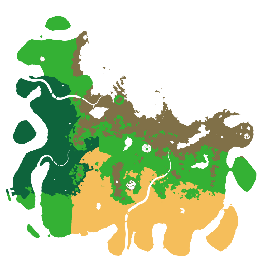Biome Rust Map: Procedural Map, Size: 4500, Seed: 673929535