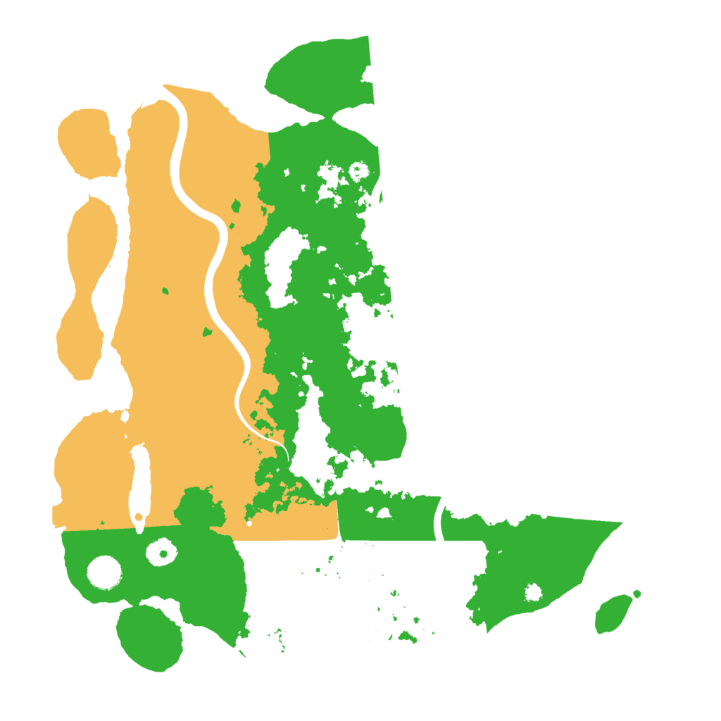 Biome Rust Map: Procedural Map, Size: 3750, Seed: 487636433