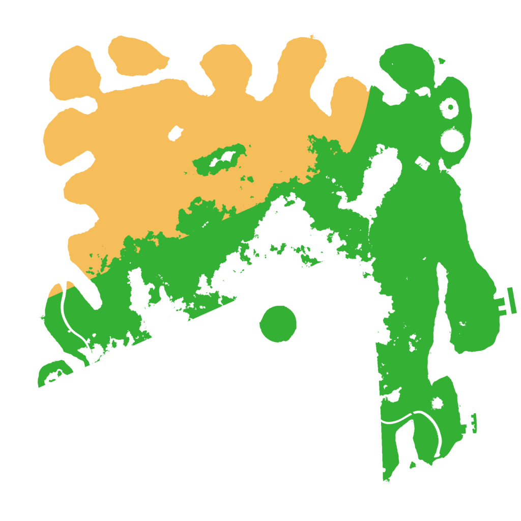 Biome Rust Map: Procedural Map, Size: 4000, Seed: 744269069