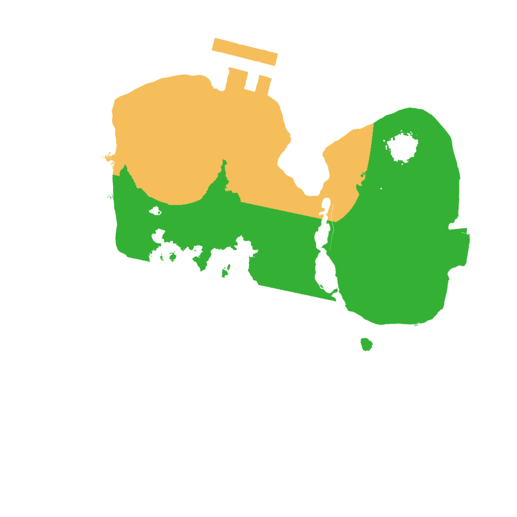 Biome Rust Map: Procedural Map, Size: 1600, Seed: 571989056