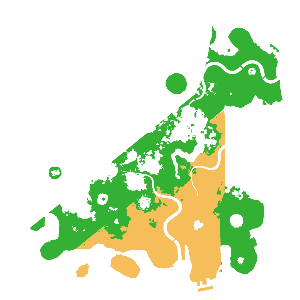Biome Rust Map: Procedural Map, Size: 4000, Seed: 1393731317