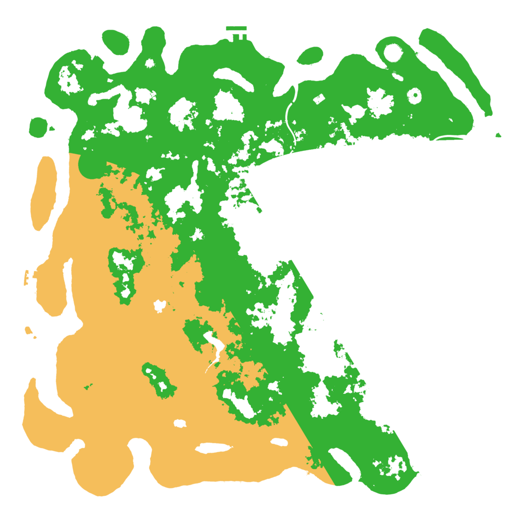 Biome Rust Map: Procedural Map, Size: 5153, Seed: 2572372