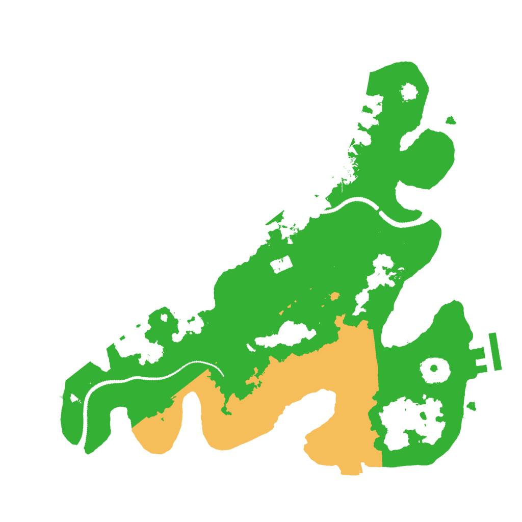 Biome Rust Map: Procedural Map, Size: 2800, Seed: 4628172