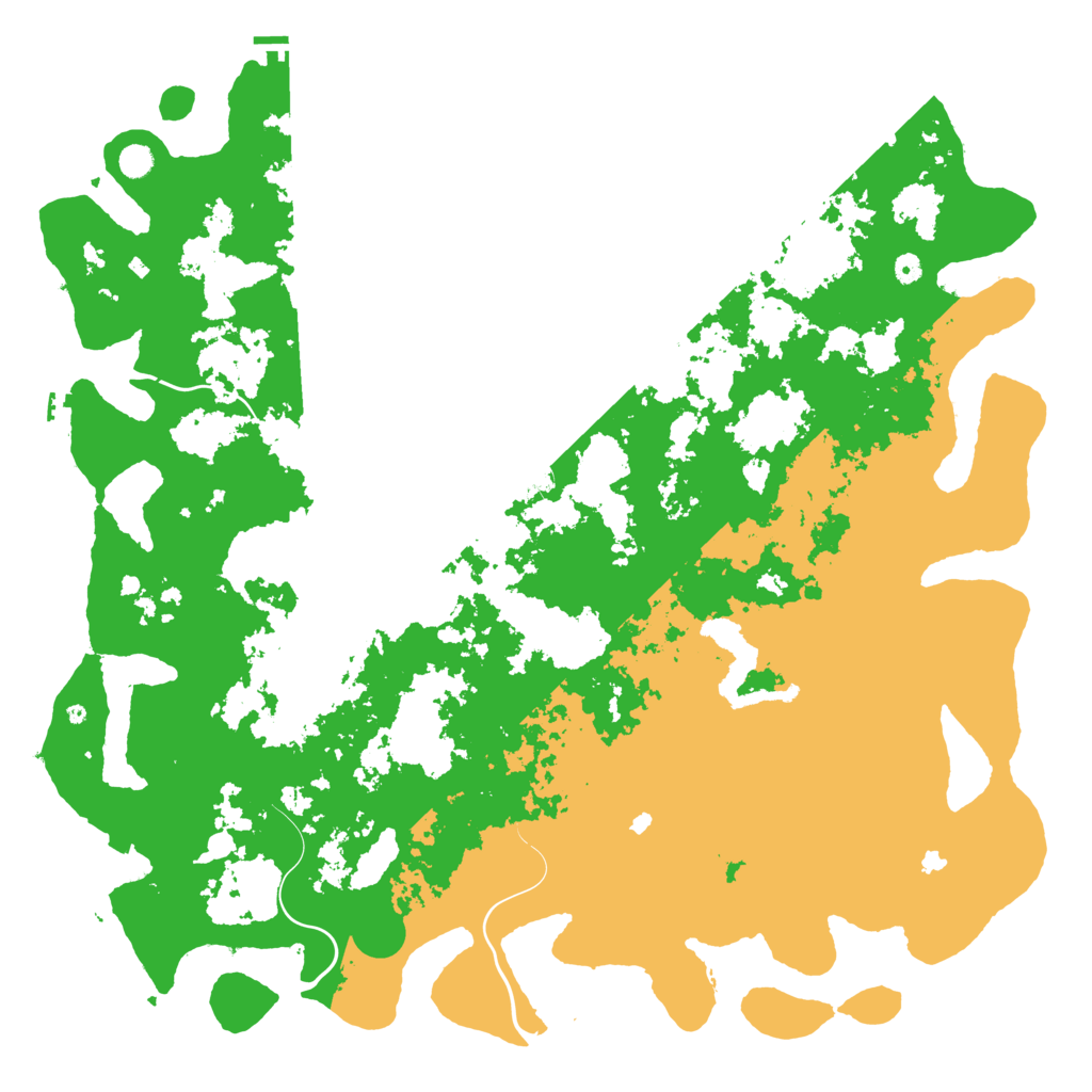 Biome Rust Map: Procedural Map, Size: 5700, Seed: 123456789