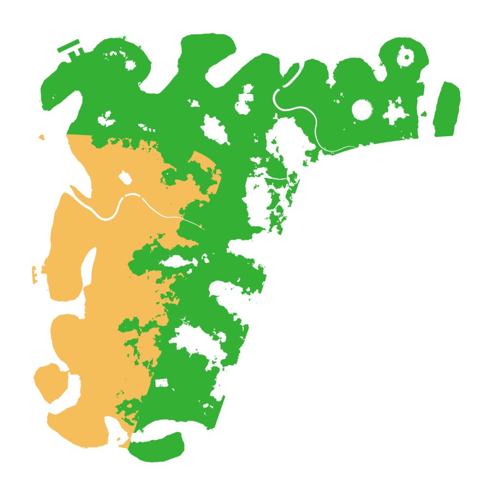 Biome Rust Map: Procedural Map, Size: 4301, Seed: 437061324