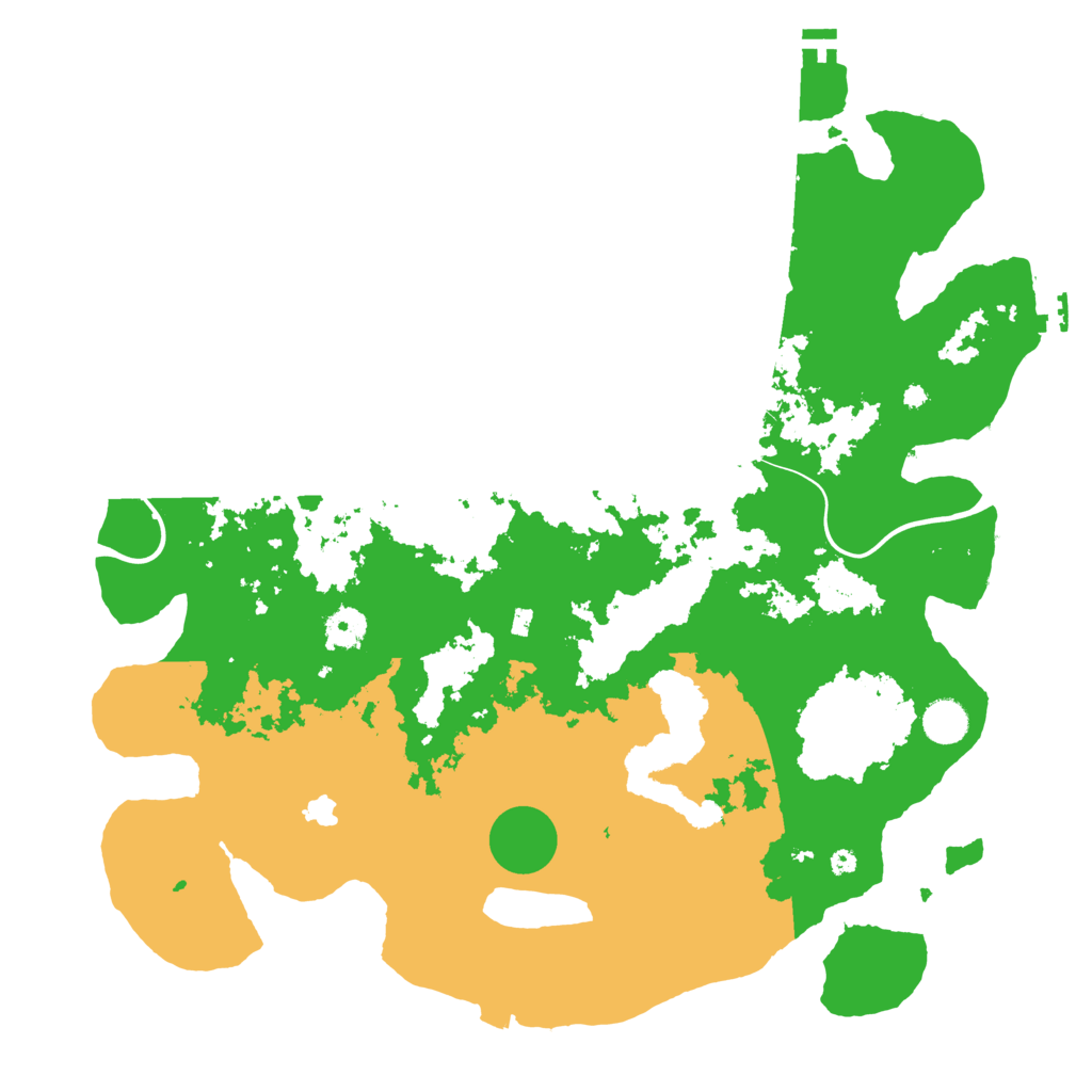 Biome Rust Map: Procedural Map, Size: 4250, Seed: 1270044238