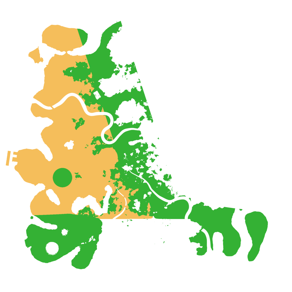 Biome Rust Map: Procedural Map, Size: 4000, Seed: 374662658