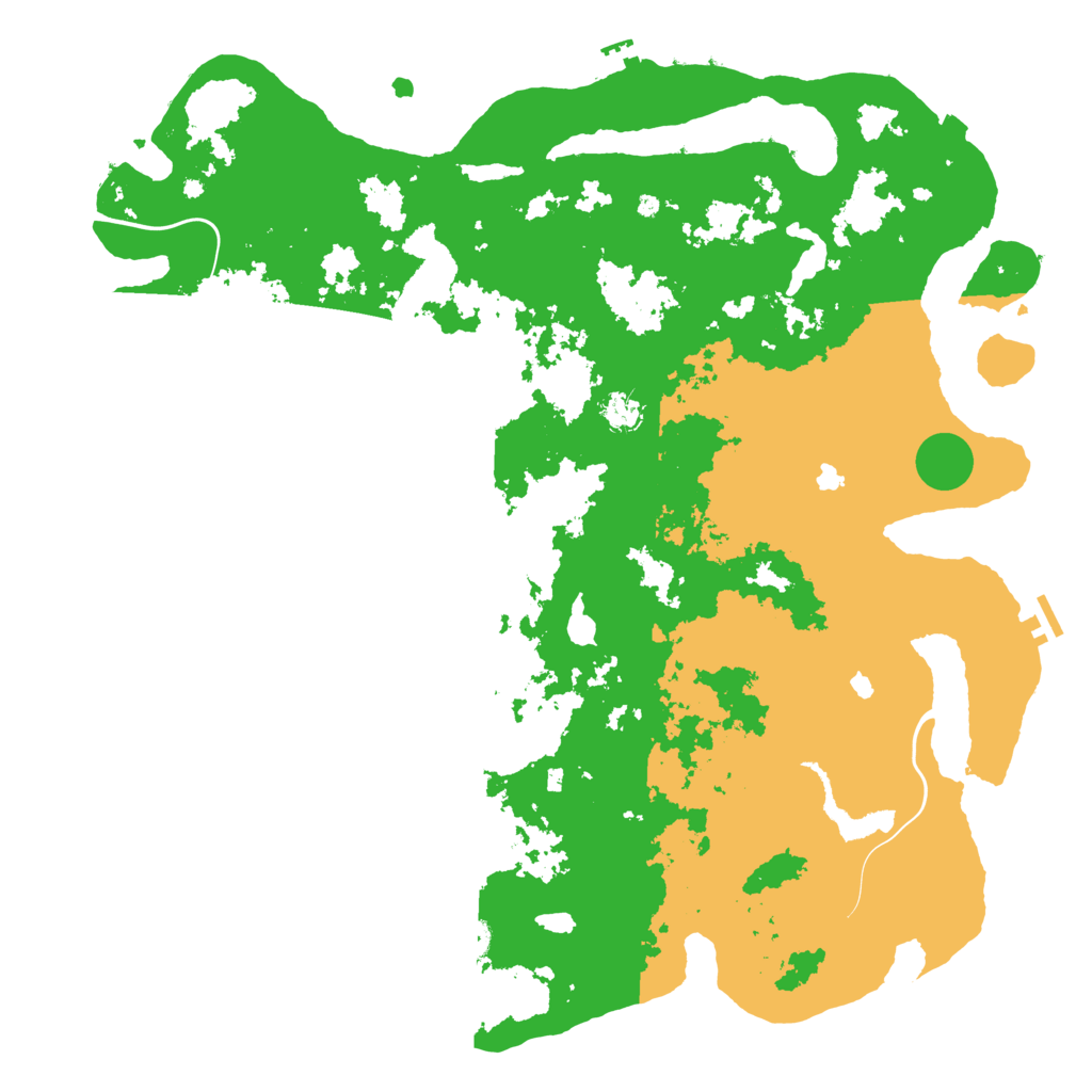 Biome Rust Map: Procedural Map, Size: 5000, Seed: 467813406