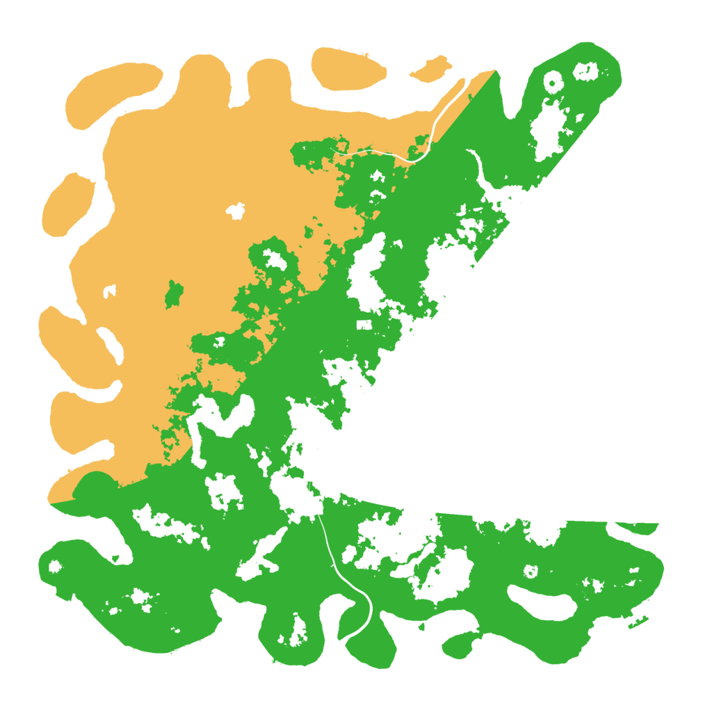 Biome Rust Map: Procedural Map, Size: 5000, Seed: 583006151