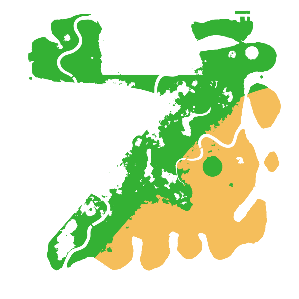 Biome Rust Map: Procedural Map, Size: 4000, Seed: 20241011