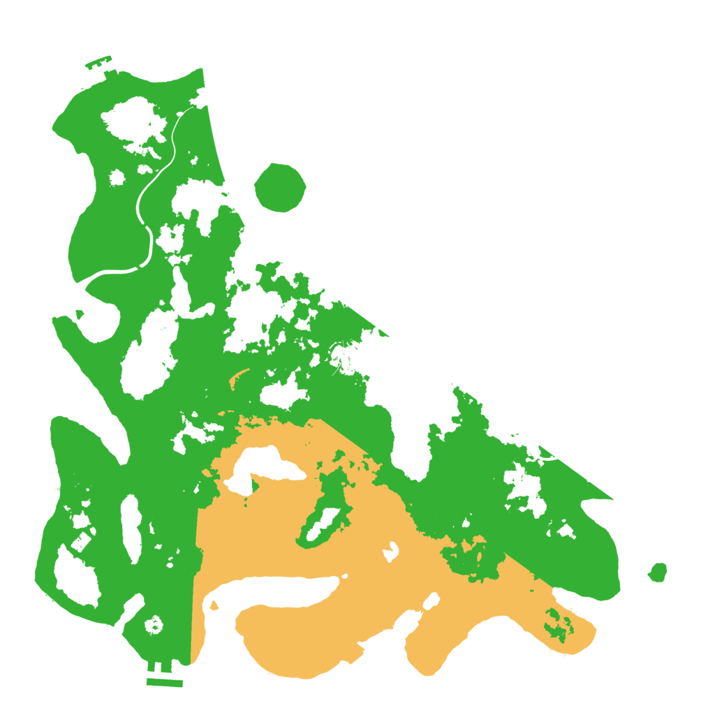 Biome Rust Map: Procedural Map, Size: 4000, Seed: 55634324