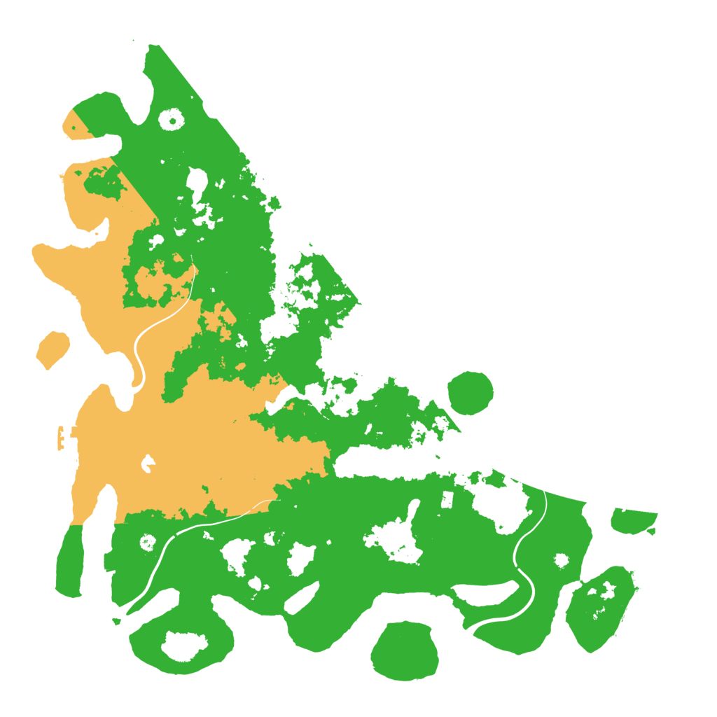 Biome Rust Map: Procedural Map, Size: 4500, Seed: 987410