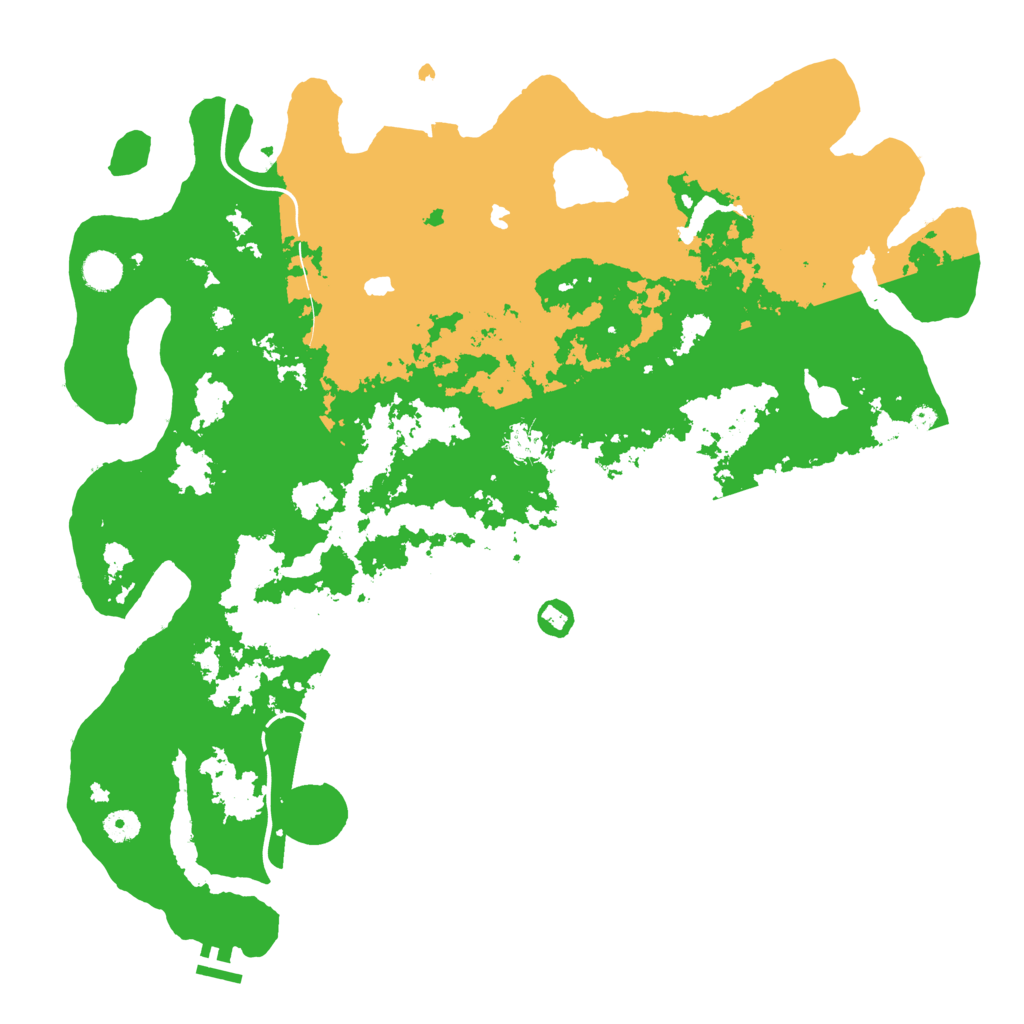 Biome Rust Map: Procedural Map, Size: 4500, Seed: 1423374653