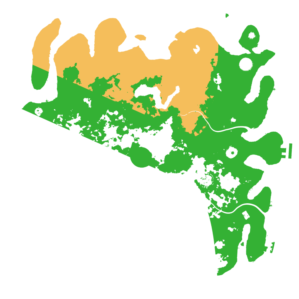 Biome Rust Map: Procedural Map, Size: 4000, Seed: 1856883032