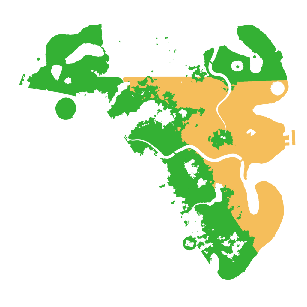 Biome Rust Map: Procedural Map, Size: 4000, Seed: 940308099