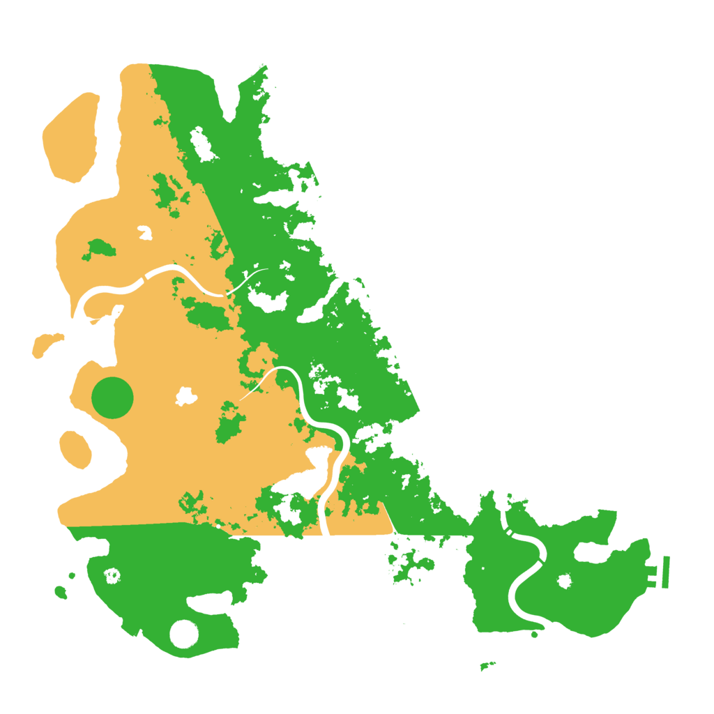 Biome Rust Map: Procedural Map, Size: 4500, Seed: 1798117681