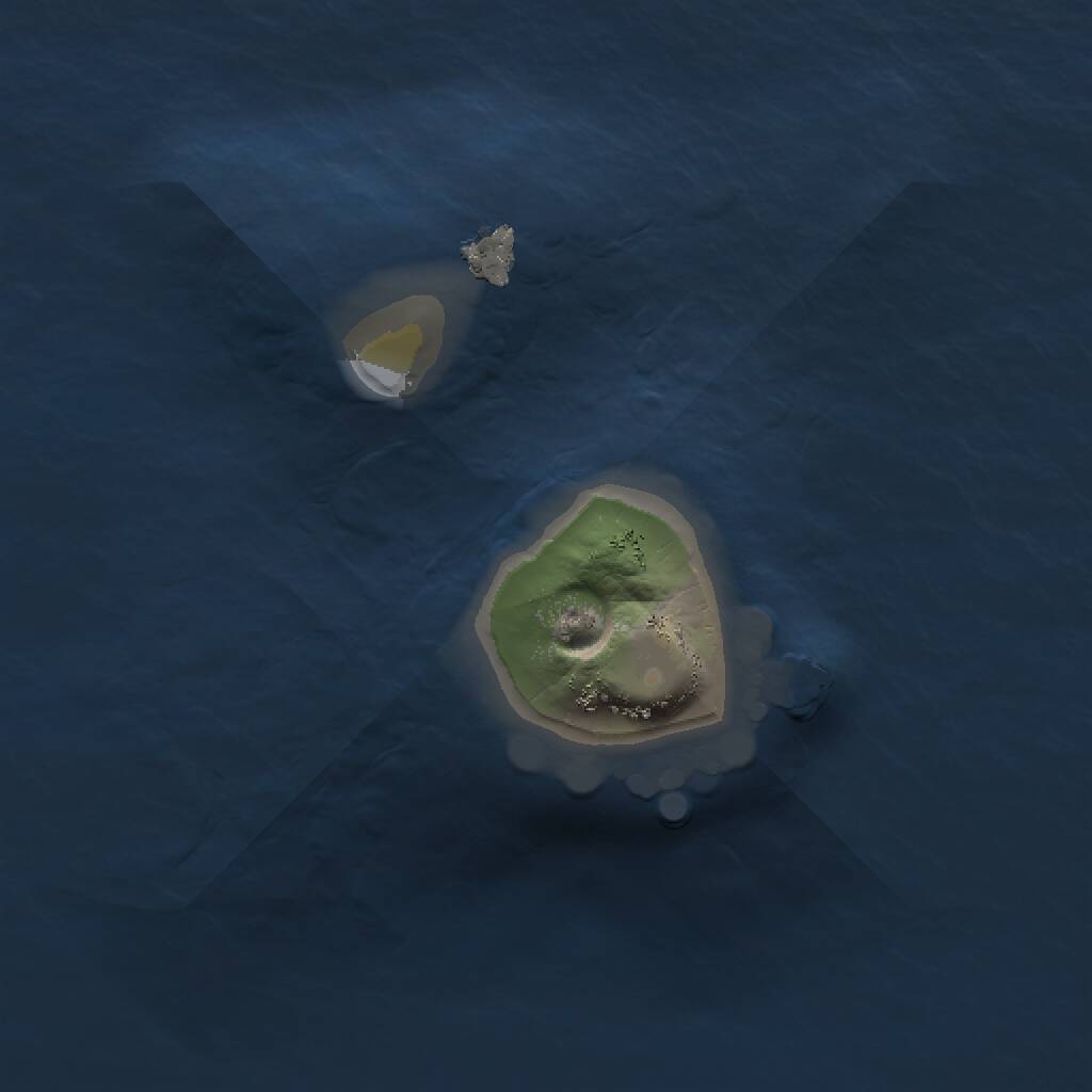 Rust Map: Procedural Map, Size: 1000, Seed: 2600, 1 Monuments