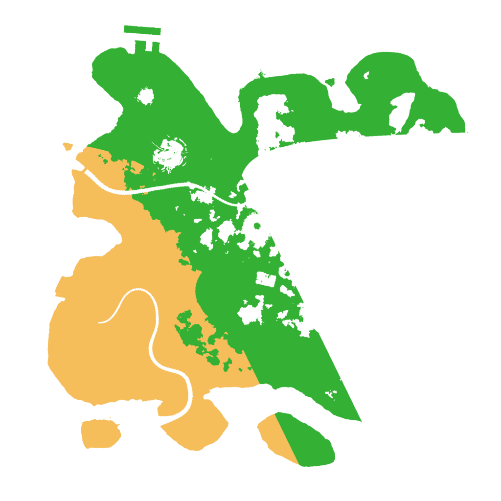 Biome Rust Map: Procedural Map, Size: 2757, Seed: 482008