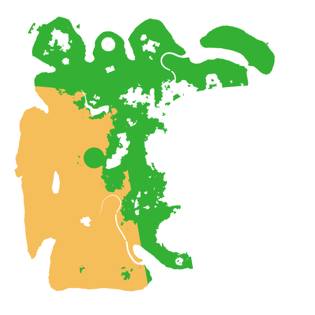 Biome Rust Map: Procedural Map, Size: 4000, Seed: 294714536