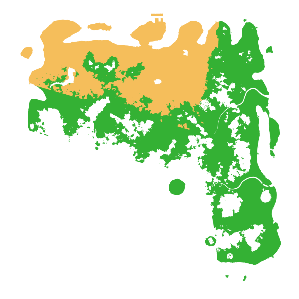 Biome Rust Map: Procedural Map, Size: 5003, Seed: 2147483647