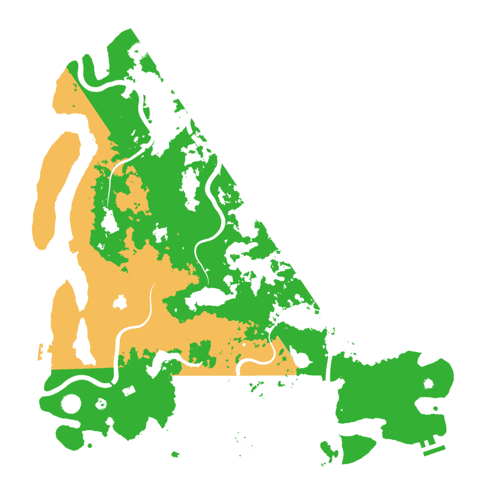 Biome Rust Map: Procedural Map, Size: 4500, Seed: 378586961
