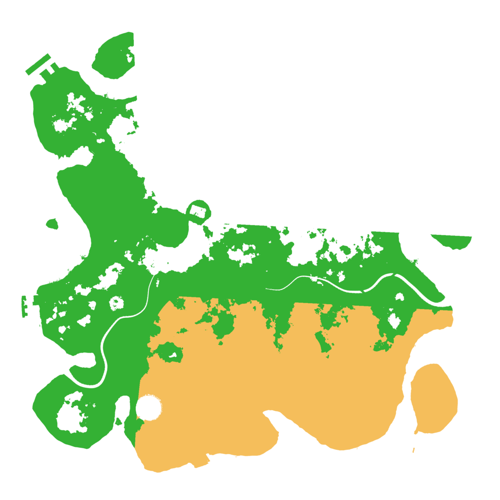 Biome Rust Map: Procedural Map, Size: 3500, Seed: 1730387229