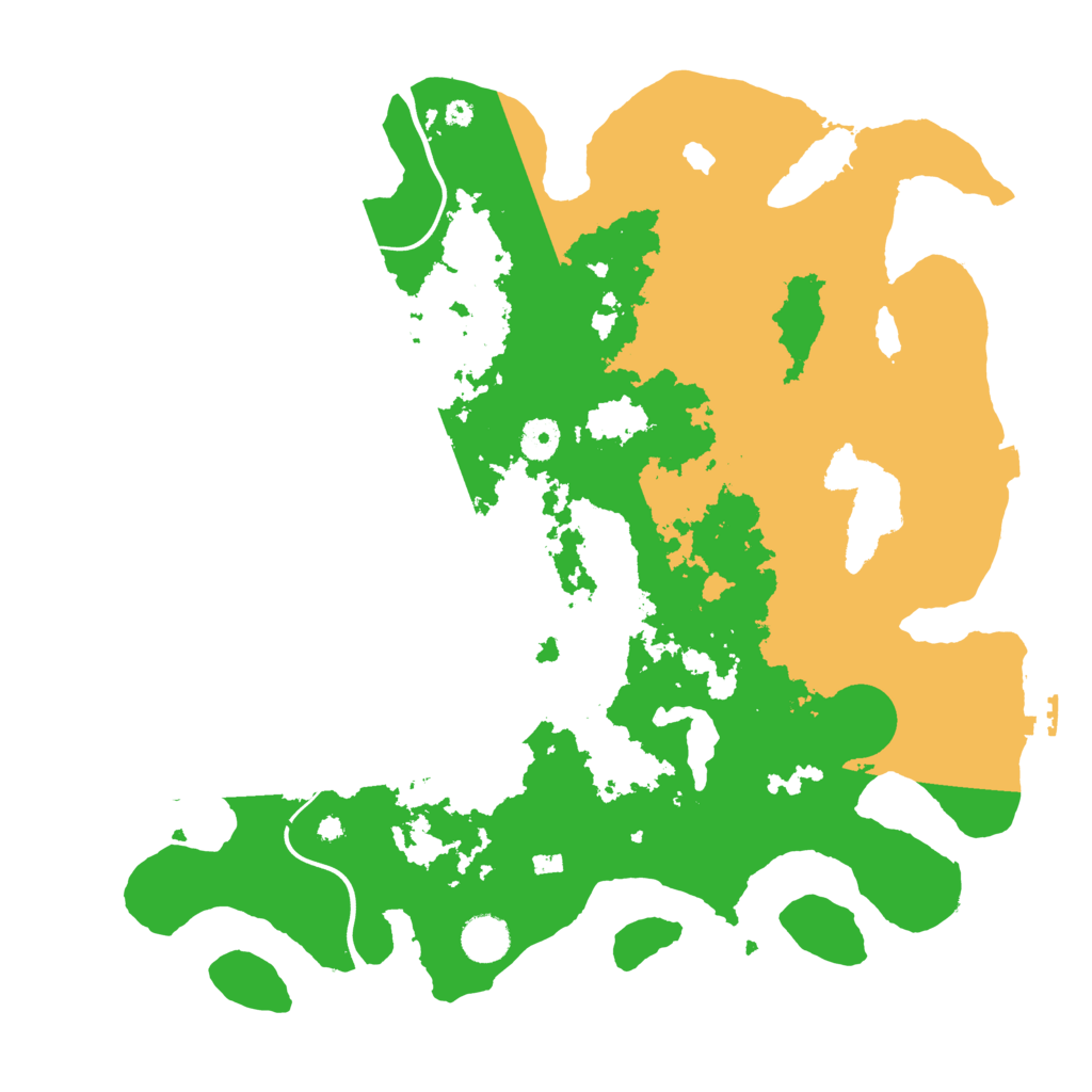 Biome Rust Map: Procedural Map, Size: 4000, Seed: 2043252744