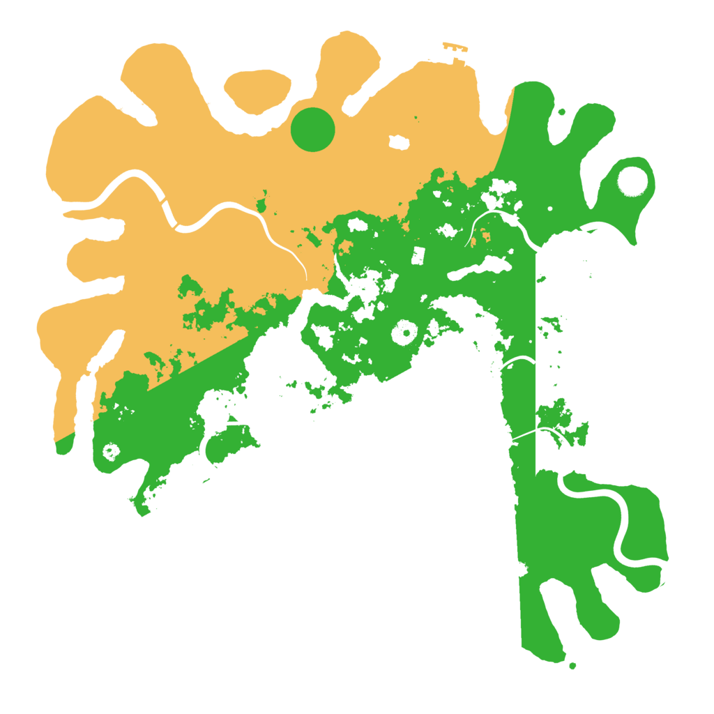 Biome Rust Map: Procedural Map, Size: 4250, Seed: 1108865280