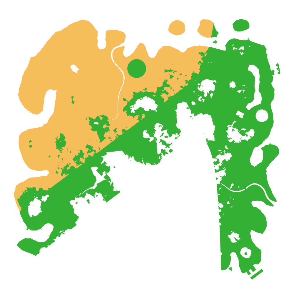 Biome Rust Map: Procedural Map, Size: 4250, Seed: 410961979