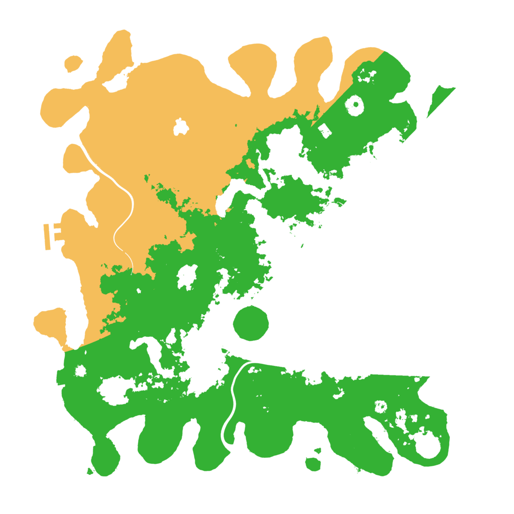 Biome Rust Map: Procedural Map, Size: 4000, Seed: 464350205