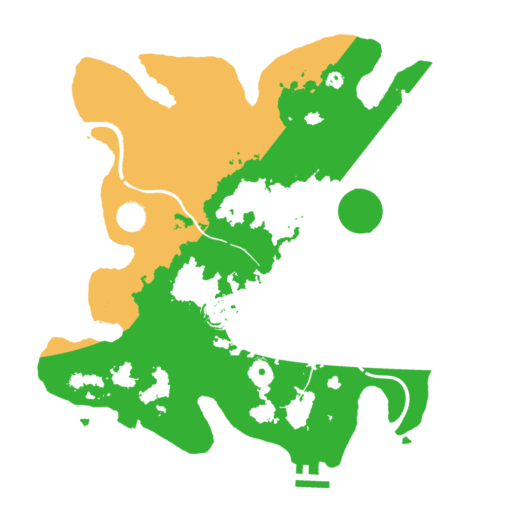 Biome Rust Map: Procedural Map, Size: 3000, Seed: 648688385