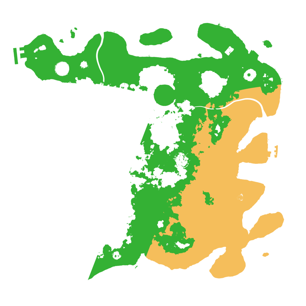 Biome Rust Map: Procedural Map, Size: 3800, Seed: 352165132