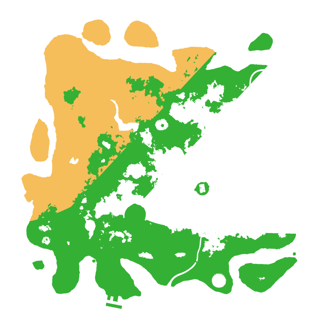 Biome Rust Map: Procedural Map, Size: 4000, Seed: 580178399