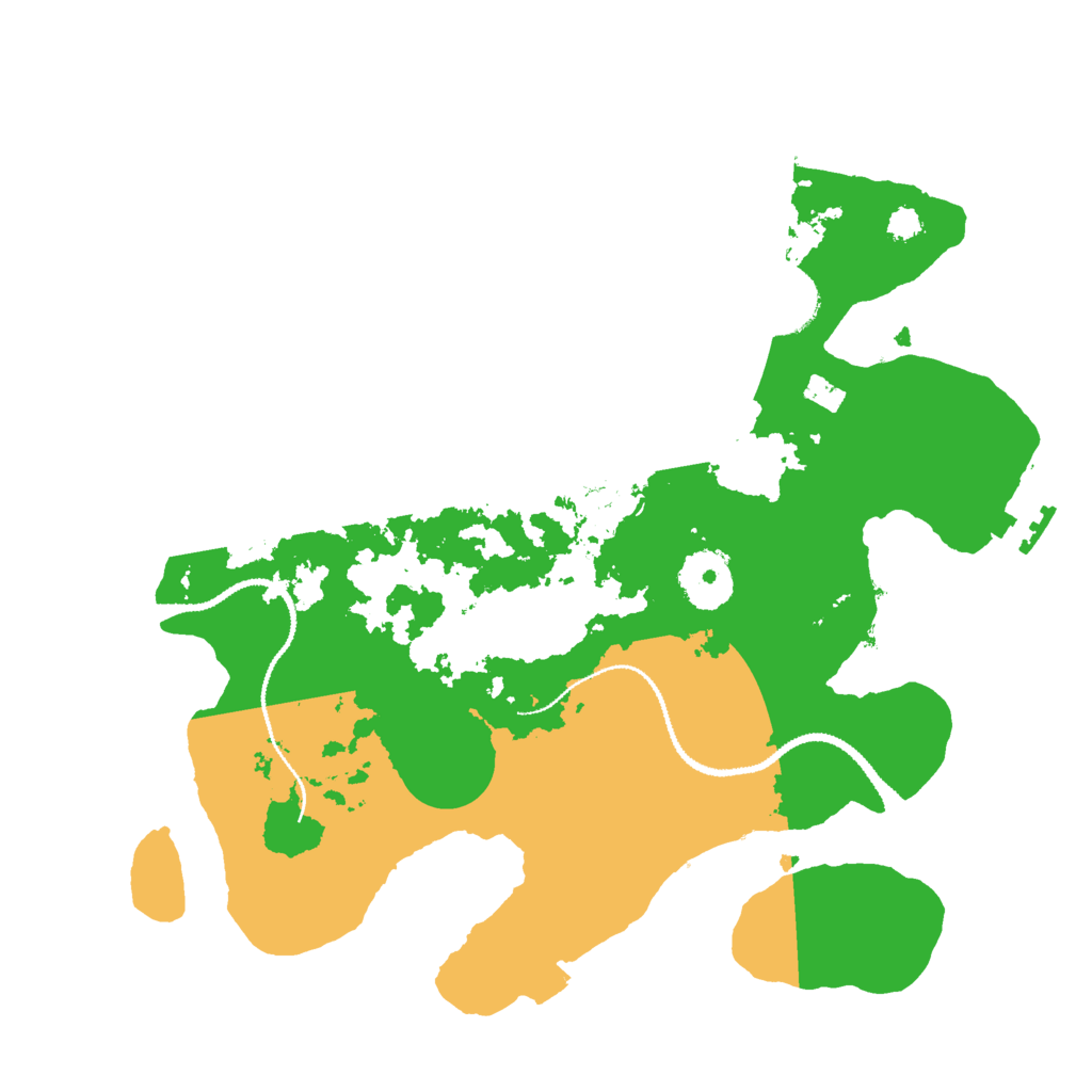 Biome Rust Map: Procedural Map, Size: 3000, Seed: 901681215