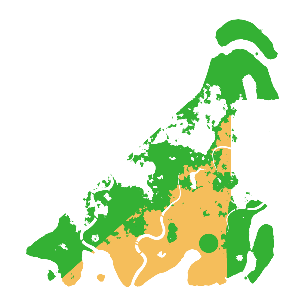 Biome Rust Map: Procedural Map, Size: 4250, Seed: 1930399206