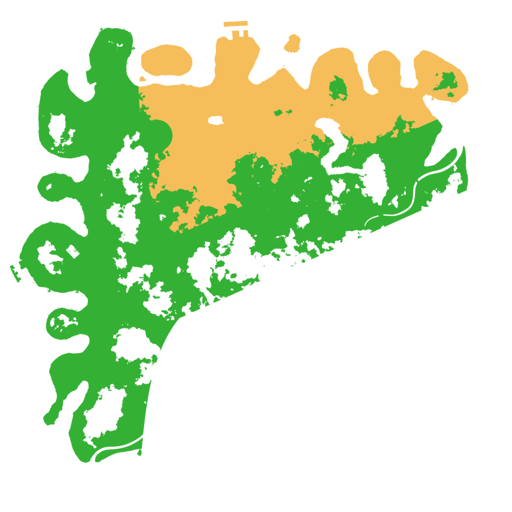 Biome Rust Map: Procedural Map, Size: 4300, Seed: 852580944