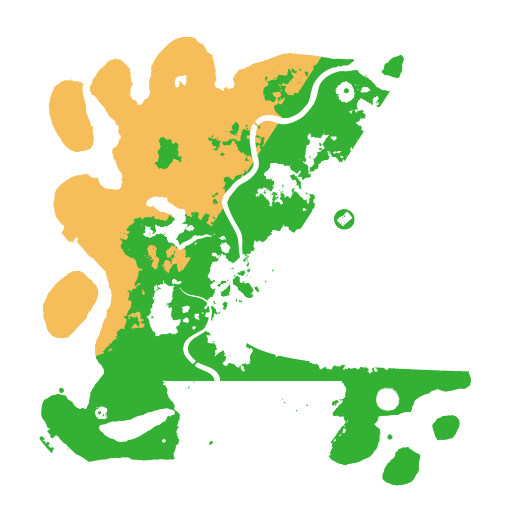 Biome Rust Map: Procedural Map, Size: 4000, Seed: 2013425402